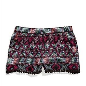 🆕colorful, tribal print shorts